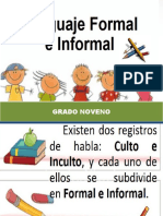 Diapositivas Lenguaje Formal e Informal