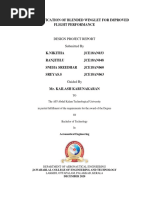 DESIGN MODIFICATION OF BLENDED WINGLET FOR IMPROVED FLIGHT PERFORMANCE (Autosaved) - 4