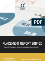 Placement Report 2019 20