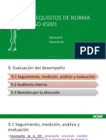 Requisitos norma ISO 45001_9, 10