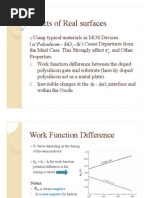 Effects of Real Surfaces Effects of Real Surfaces: Si Sio N Polysilico N