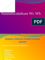 TUGAS STRATEGI PEMBELAJARAN