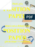 Parts of A: Position Paper