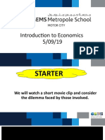 Ch. 1 P1 - The Economic Problem