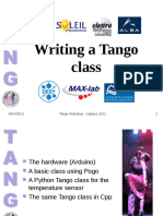 Tango Class Arduino Temp Sensor