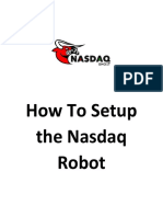 How To Setup The Nasdaq Ghost Robot