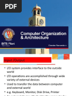 Computer Organization & Architecture: BITS Pilani