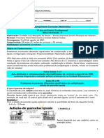 Matemática 4o ano: Multiplicação e proporcionalidade em problemas