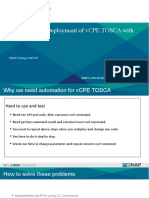 The Automatic Deployment of vCPE TOSCA With HPA