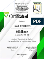 Certificate-of-Honors