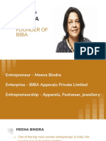 Meena Bindra: Founder of Biba