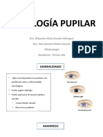 Tema 18 Patología Pupilar