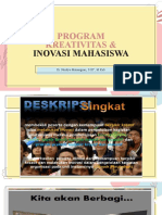 Programm Kreativitas Mahasiswa (Nindya)