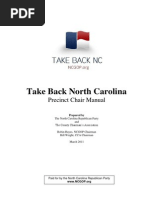Download Take Back North Carolina Precinct Manual by TakeBackNC SN52236115 doc pdf