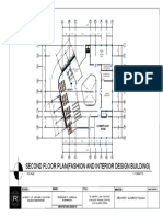 Second Floor Plan (Fashion and Interior Design Building) : A B C D E F G H