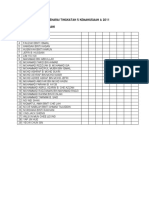 Senarai Tingkatan 5 Kemanusiaan A 2011