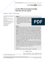 Comparative Efficacy of Nine Different Dressings in Healing