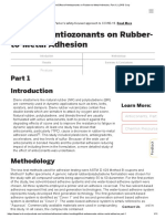 The Effect of Antiozonants On Rubber-to-Metal Adhesion, Part 1 - LORD Corp