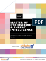 Master of Master of Cybersecurity Cybersecurity & Threat & Threat Intelligence Intelligence
