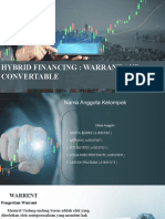 KLP 6 Hybrid Financing. Warrant Dan Convertable