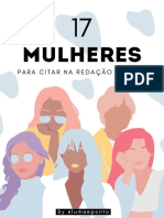 Mulheres inspiradoras para citar na redação do Enem