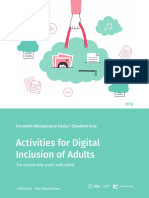 Activities for Digital Inclusion of Adults