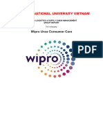 Wipro Unza Supply Chain Analysis in Vietnam