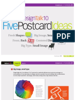 Design - Before & After - 0655 - Design Talk 10 - Five Postcard Ideas