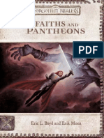 DND 3.5 - Forgotten Realms - Campaing Acessory - Faiths & Pantheons