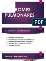 Síndromes Pulmonares