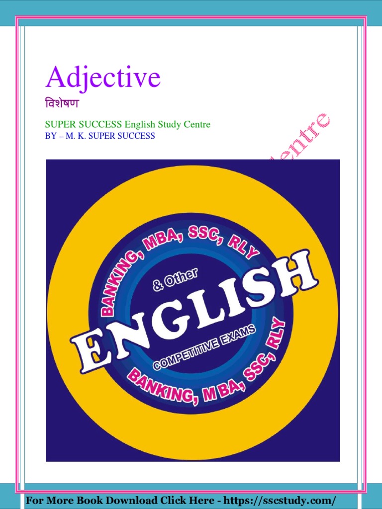 Understanding Adjectives in English | PDF | Grammatical Number | Noun