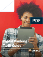 Digital Banking Tariff Guide 2018