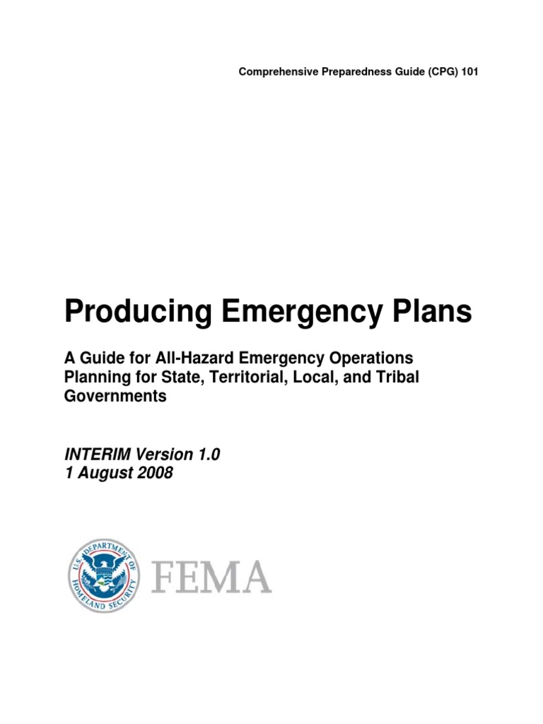 Emergency Operations Planning Guide | PDF | Emergency Management ...