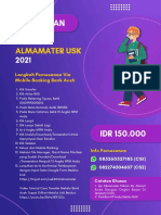 Flyer Informasi Almamater USK 2021