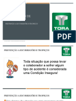 Treinamento de Segurança Tropeções e Quedas