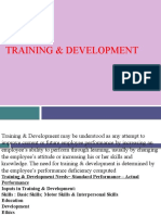 Ch 8 &amp; 9 Training &amp; Development