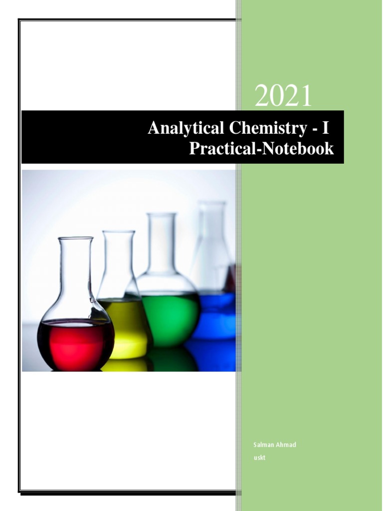 Analytical Chemistry Textbook