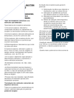 Fisiologia Guyton - Receptores sensoriais e transmissão da informação