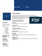 JobStreet Resume Templates