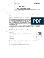 Answers:: y 4. Now That We Have Two Points We Can Determine The Equation of The Line. The Slope