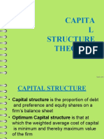 Final Cap Structure Mba