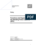 2012.12 Functions and Organization of The Standing Police Capacity (SPC)