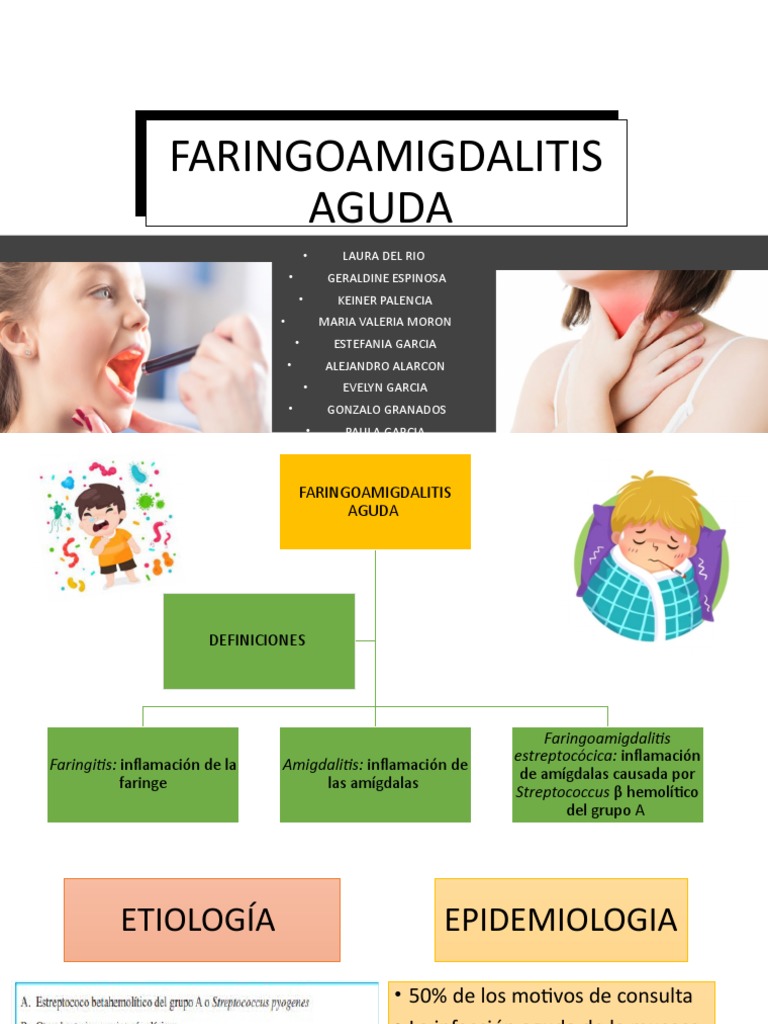 Faringoamigdalitis Aguda | PDF | Diagnostico medico | Salud pública