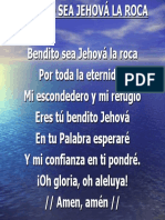 Bendito Sea Jehová La Roca