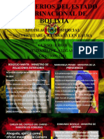 Ministerios Del Estado Plurinacional de Bolivia Legislacio Comercial