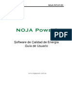 NOJA-7072-07-ES Software de Calidad de Energia Guia de Usuario
