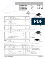 Polarht Power Mosfet: Ixth 88N30P Ixtk 88N30P Ixtq 88N30P Ixtt 88N30P V 300 V I 88 A