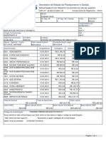 Comprovante pagamento aposentado Detran RJ