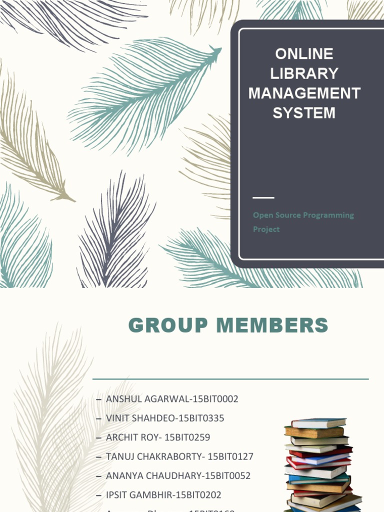 Online Library Management System Overview | PDF | Libraries | Login