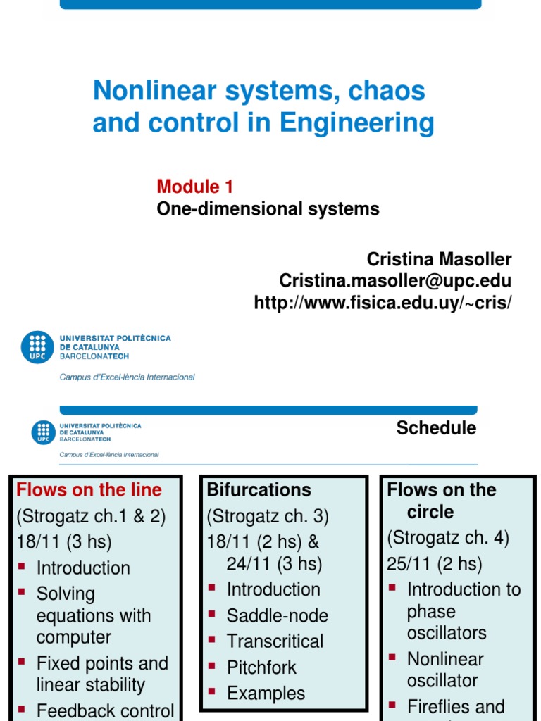 Nonlinear Dynamics and Chaos in Engineering | PDF | Dynamical System ...